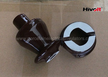 втулка керамикового изолятора 1КВ 250А ЛВ, надземная линия шоколад изоляторов - коричневый цвет
